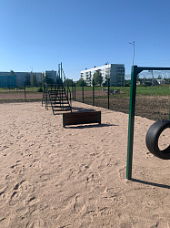 В городе Чудово завершен очередной этап благоустройства сквера «Центр Притяжения»