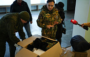 Гуманитарный груз, собранный по инициативе депутатов областной Думы, отправился на Донбасс