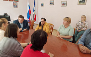 Заместитель председателя Новгородской областной Думы Ольга Борисова провела встречи в своём избирательном округе
