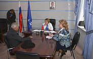 Елена Писарева провела прием граждан