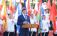 Старт финала международного Чемпионата высоких технологий в Великом Новгороде