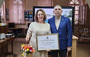 Николай Верига посетил Новгородскую областную специальную библиотеку для незрячих и слабовидящих «Веда» в Великом Новгороде