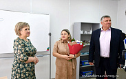 Елена Писарева посетила «Точку роста» в школе села Грузино