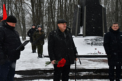 Сегодня в Великом Новгороде прошел митинг, посвященный 43-й годовщине ввода советских войск в Афганистан