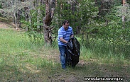 Молодежный парламент при Новгородской областной думе организовал акцию «Чистый берег»