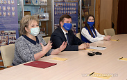 Елена Писарева провела традиционную встречу со студентами НовГУ в День российского студенчества