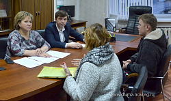 Елена Писарева с рабочим визитом посетила Пестовский район