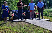 В День памяти и скорби в деревне Байнево Валдайского округа был открыт памятный знак односельчанам-участникам Великой Отечественной войны