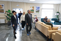 Депутатский корпус посетил новый Дом социальной заботы Депутатский корпус посетил новый Дом социальной заботы