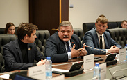 Встреча руководителей фракций Новгородской областной Думы с губернатором