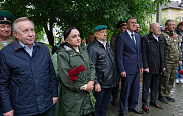 В Великом Новгороде состоялся митинг, посвящённый Дню пограничника