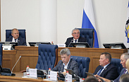 Заседание Новгородской областной Думы