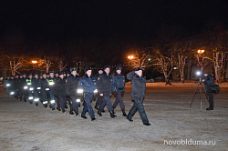 Сводный отряд новгородской полиции отправился в служебную командировку на Северный Кавказ