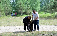 Молодежный парламент при Новгородской областной думе организовал акцию «Чистый берег»