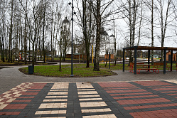 В Сольцах благоустроили Ильинский парк