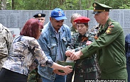 В Маревском районе предали земле останки погибших советских солдат