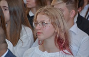 Елена Писарева и Алексей Чурсинов встретили День знаний в своей родной школе