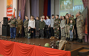 Открытие Зала боевой славы поискового отряда «Новгородская кадетская рота»