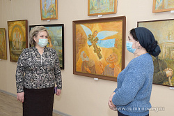 Председатель областной Думы осмотрела отремонтированные учреждения культуры в Мошенском районе
