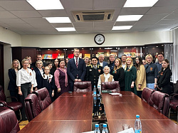 Максим Бомбин принял участие в торжественном собрании, организованном управлением министерства юстиции Российской Федерации по Новгородской области