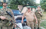 Депутат Сергей Тихомиров доставил военнослужащим в зону СВО автомобиль