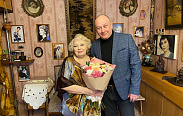 Алексей Чурсинов поздравил заслуженную артистку Российской Федерации Татьяну Прокопенкову