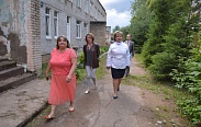 Елена Писарева посетила дошкольные учреждения Маловишерского района