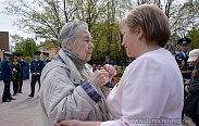 Елена Писарева встретилась с участницей Великой Отечественной войны Н.В. Морозовой