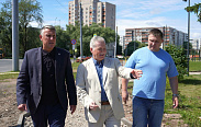 На следующей неделе завершится благоустройство сквера Защитников Отечества в Великом Новгороде